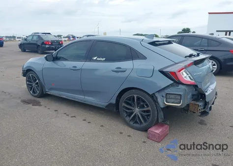 2021 Honda Civic Sport z USA, uszkodzony, nr VIN SHHFK7G4XMU220872
